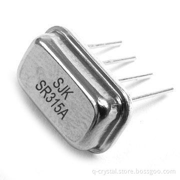 Saw Resonator, 315 to 433MHz Center Frequency, Wireless Remote Control